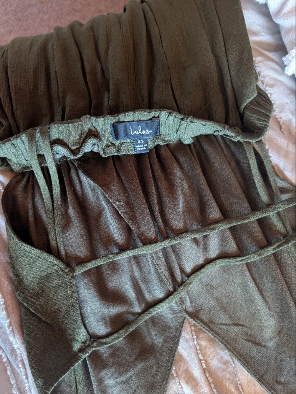 Lulus olive green